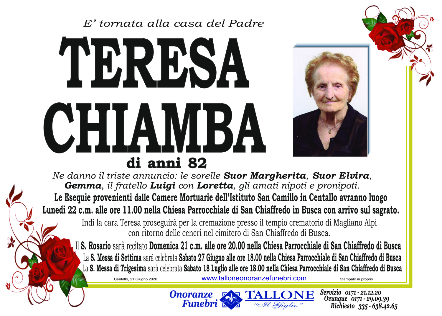 Teresa Chiamba<small class='fs-20'></small>